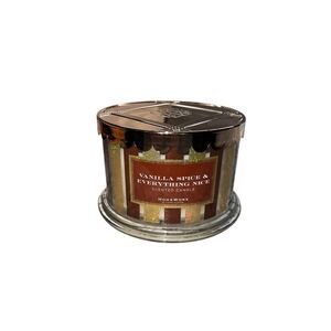 HomeWorx by Harry Slatkin 18oz 4-Wick Candle Vanilla Spice & everything nice